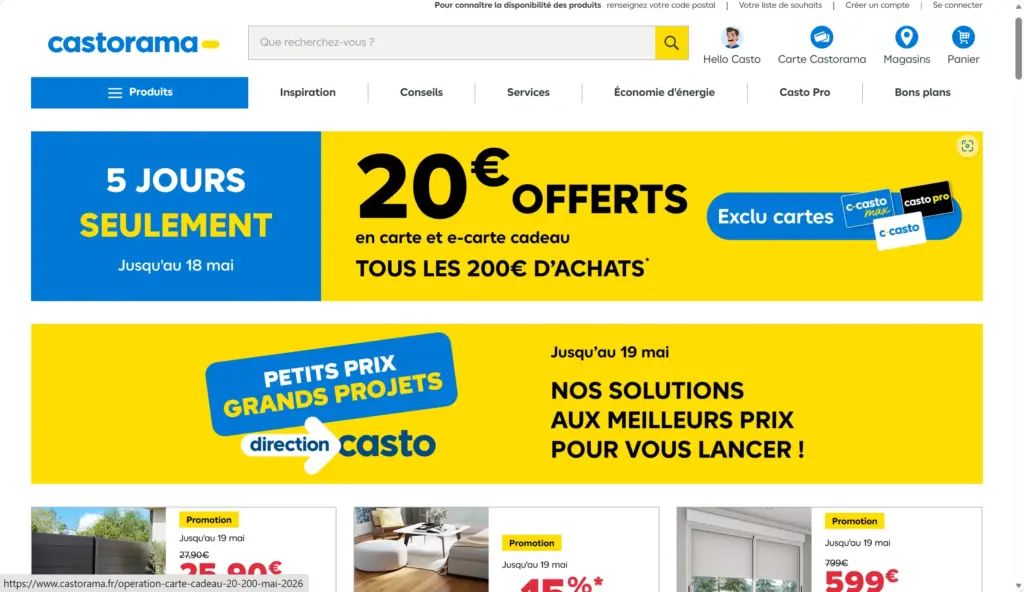 14. castorama france