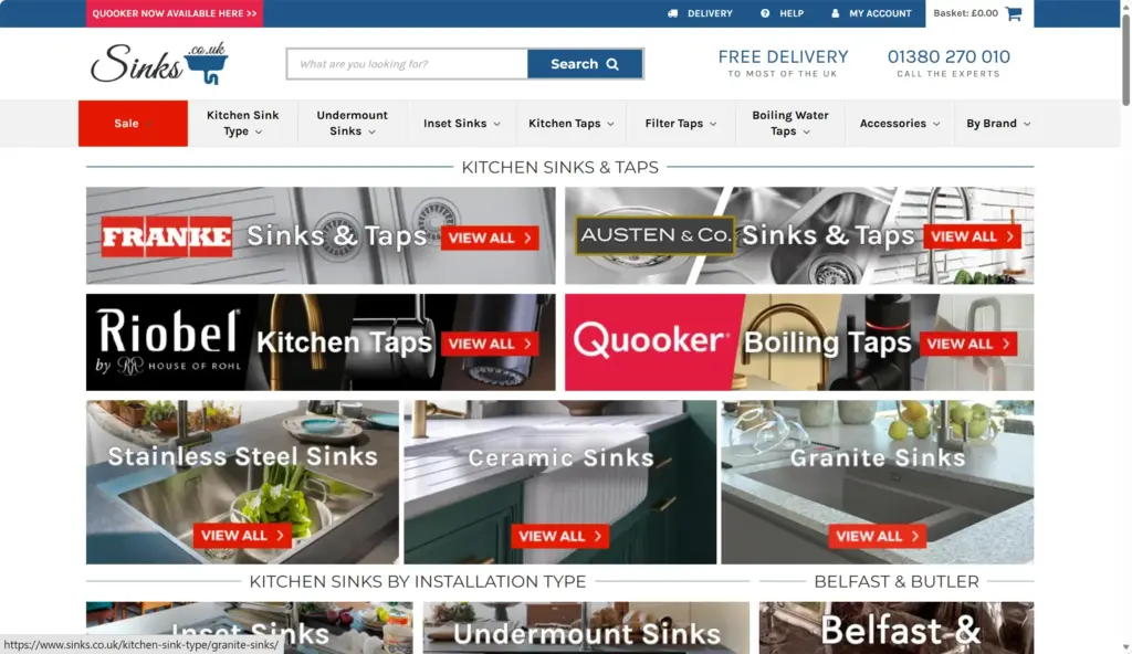 15 sinks.co.uk
