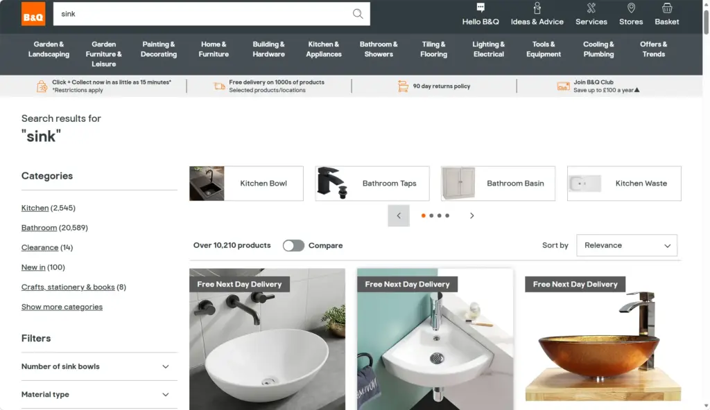 17. b&q