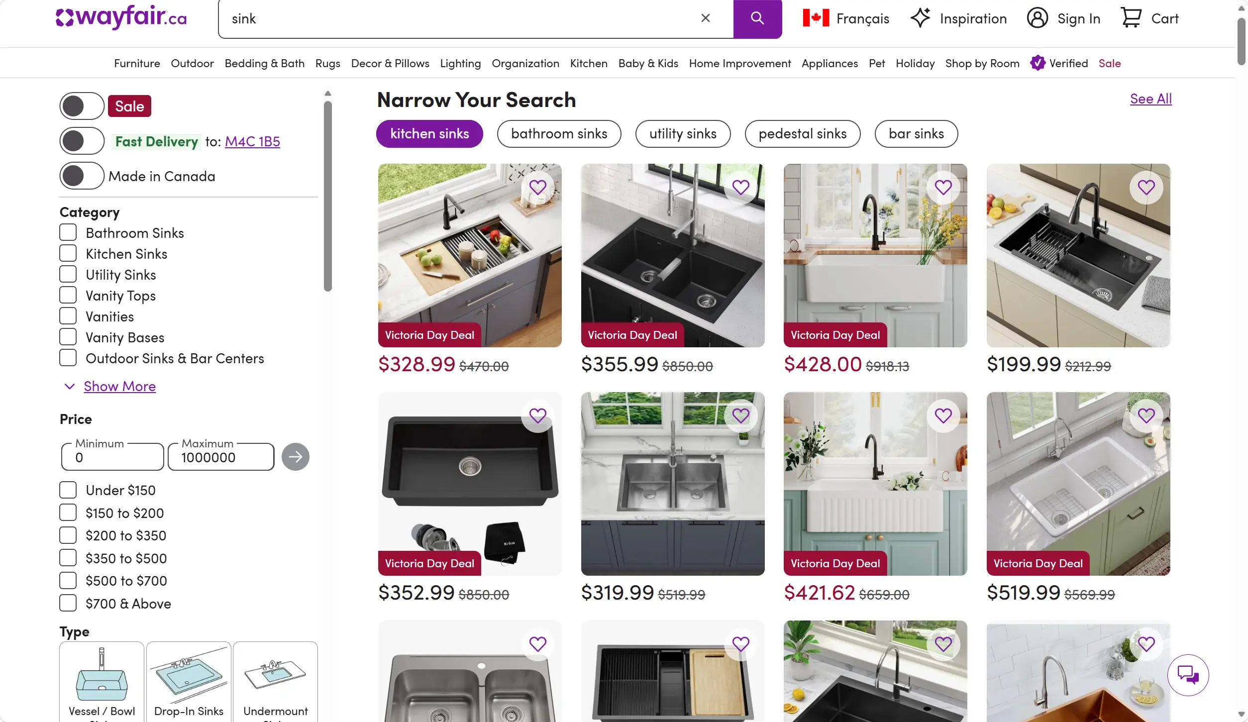 18. wayfair canada