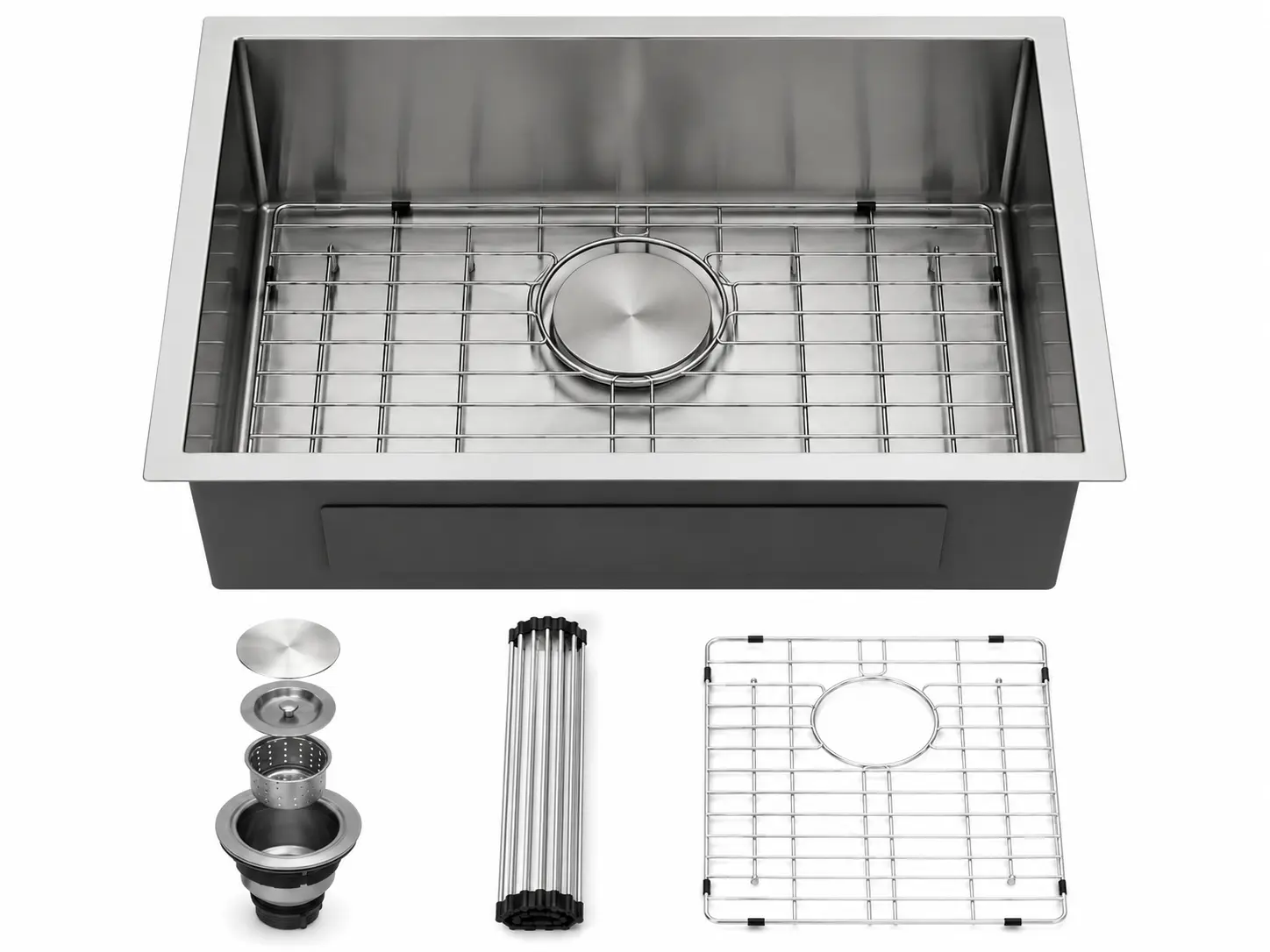 Bar prep sinks de acero inoxidable