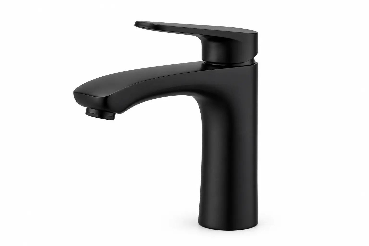 Matte Black Basin Faucet for hotel vanities