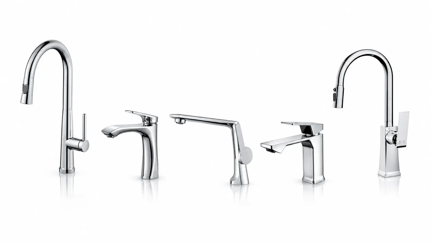 Chrome Bathroom Faucet on Modern Vanity