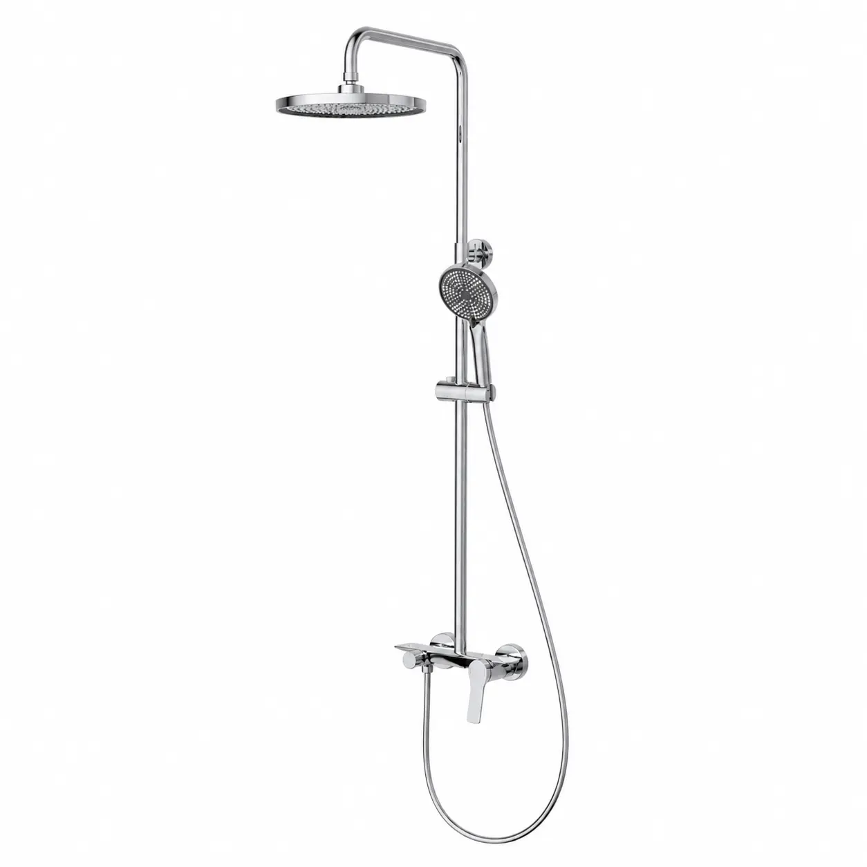 Chrome Exposed Shower Sets