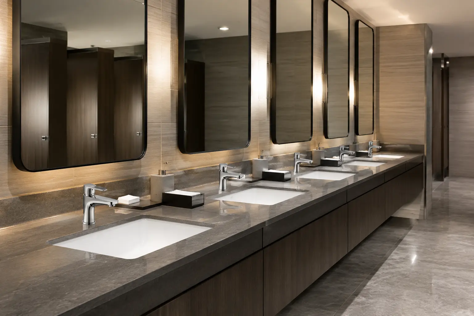 Commercial Restroom