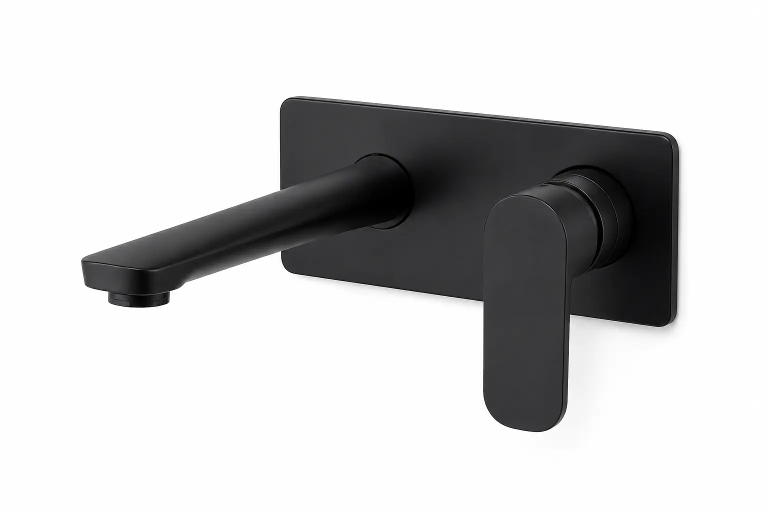 Concealed Matte Black Faucet for high-end bathrooms