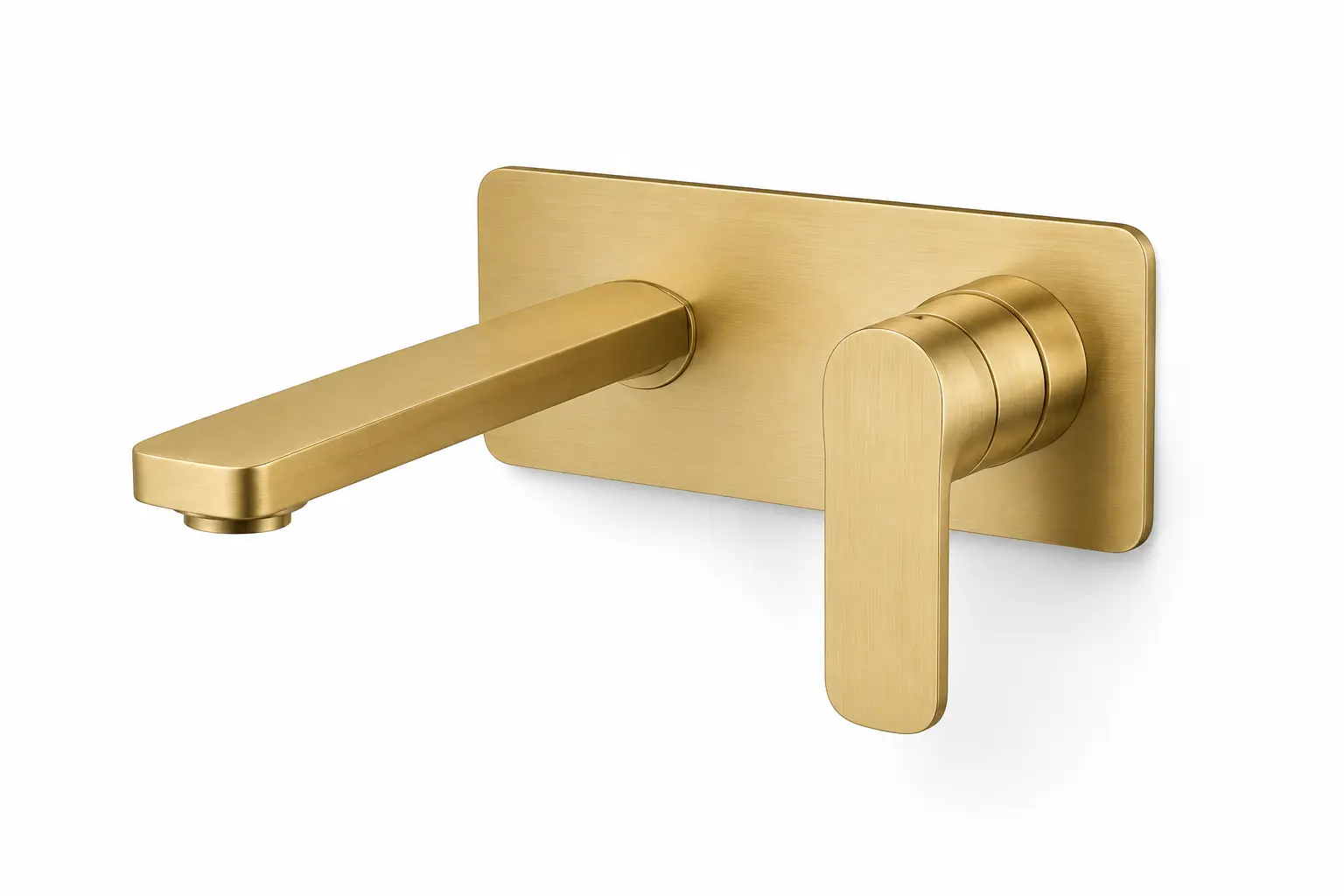 Concealed Brushed Gold Faucet