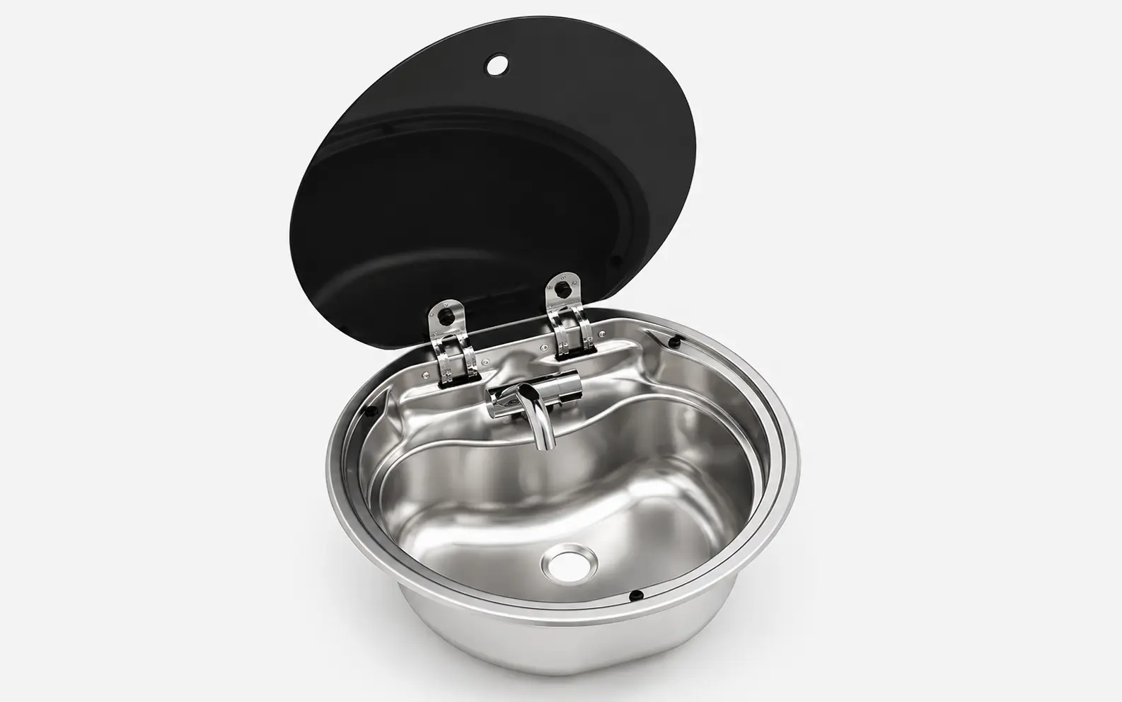 Custom Camper Van Sink