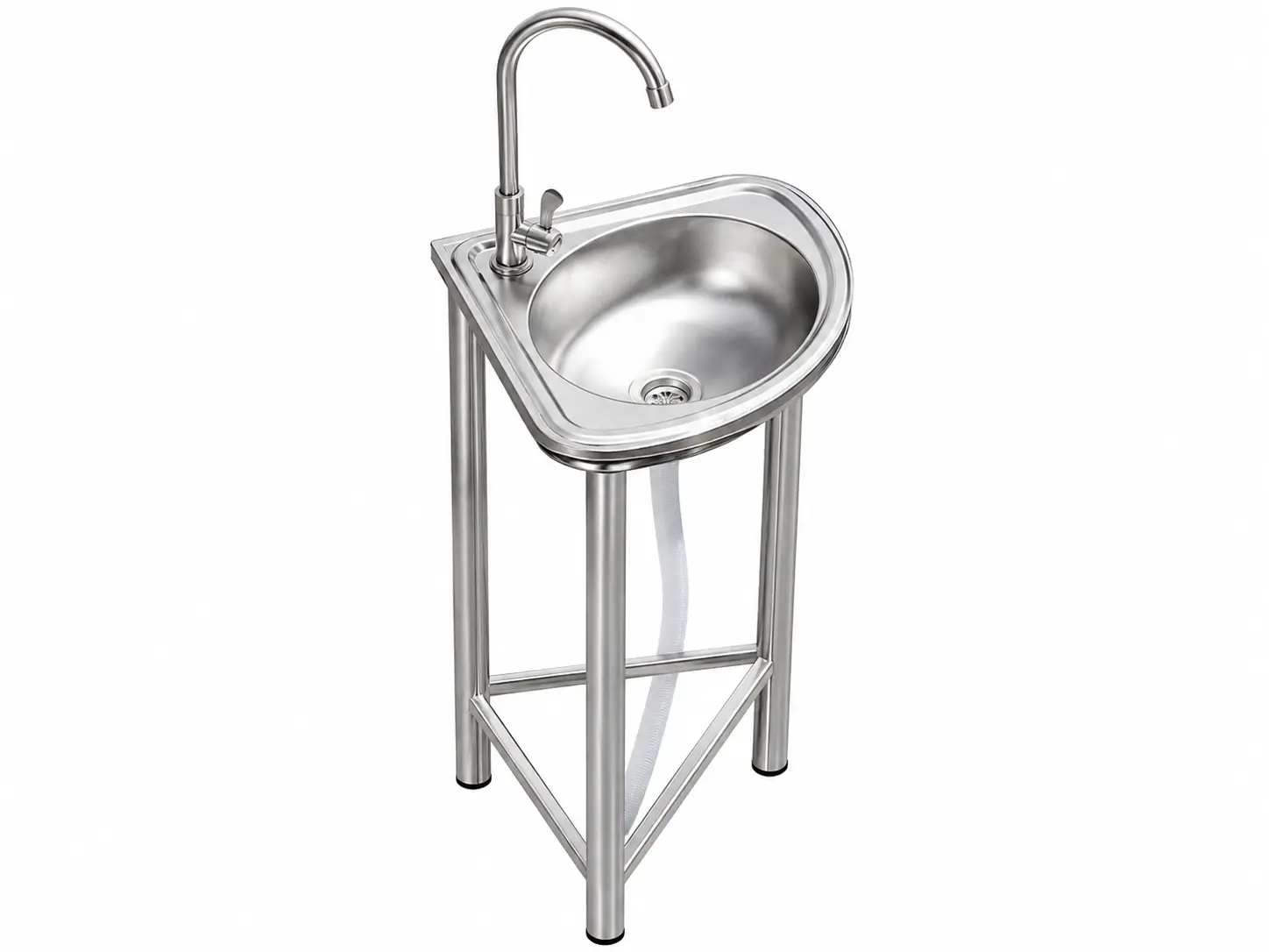Custom free standing stainless steel sink designs for OEM, private-label, utility, outdoor, and project supply.