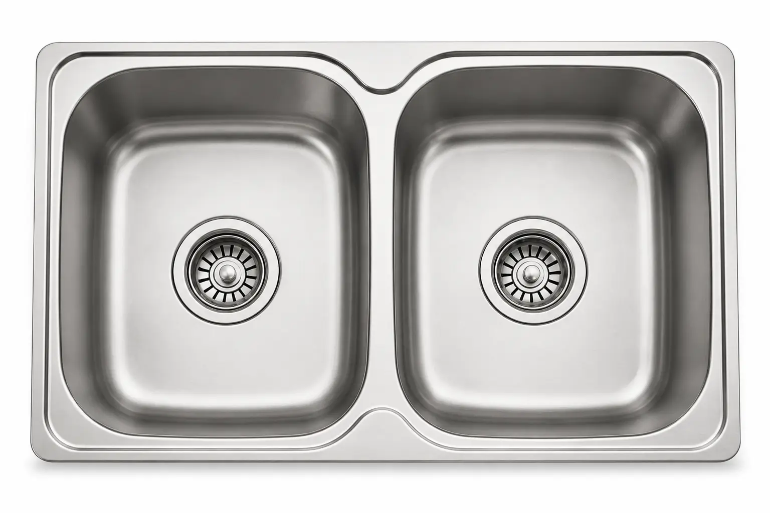 Double Bowl Drawn Sink
