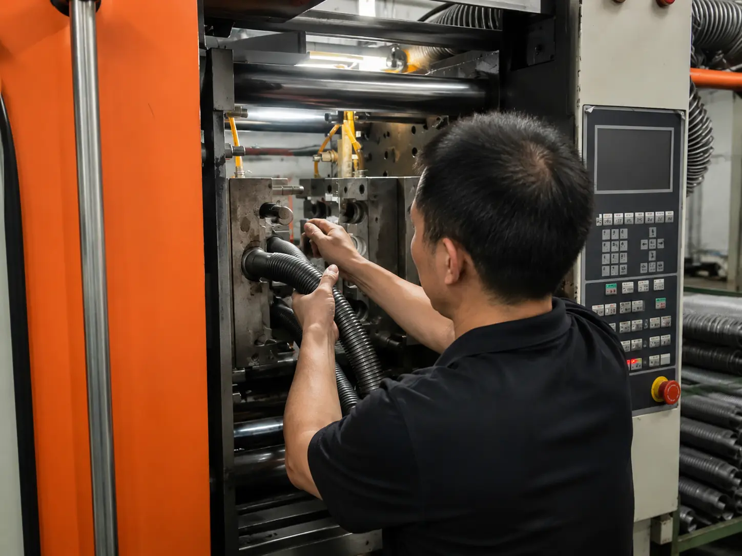 Drain plumbing system production and assembly