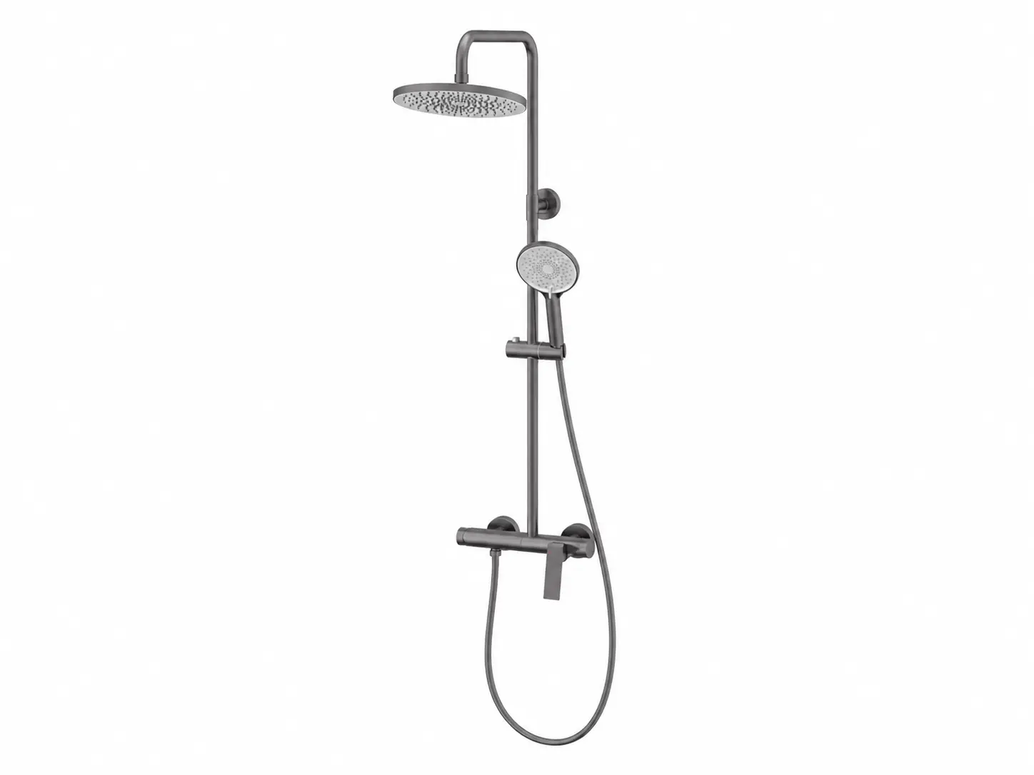 Exposed Shower Set Installation Diagram