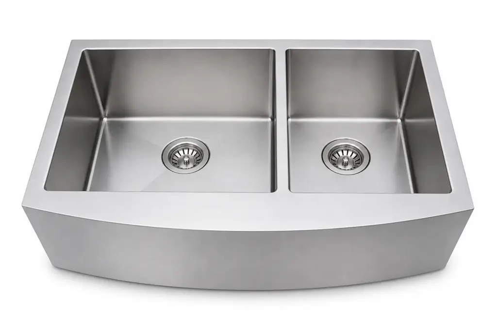 farmhouse apron front sink matrix