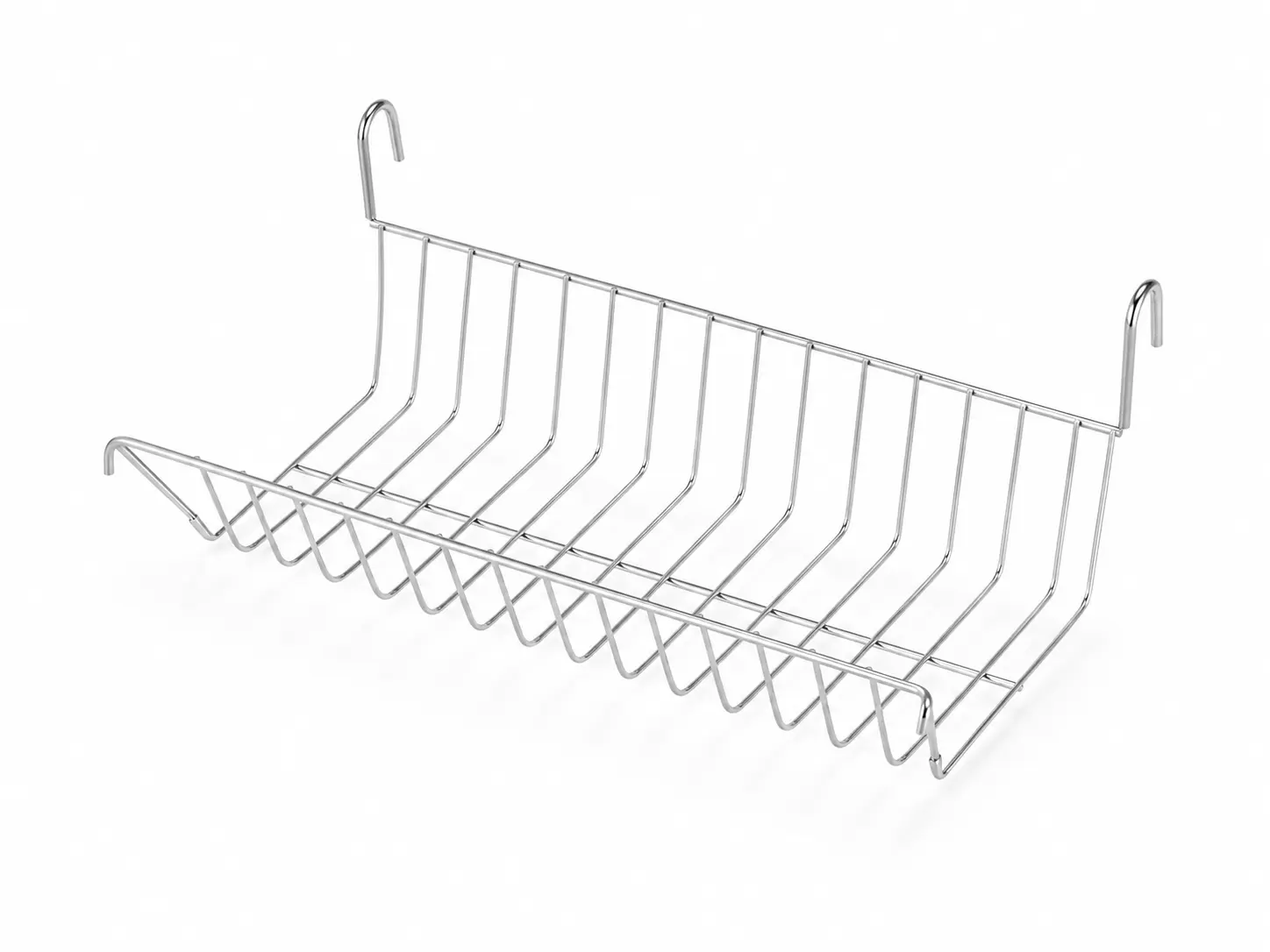 M-5129 Flat Over-Sink Stainless Steel Dish Rack