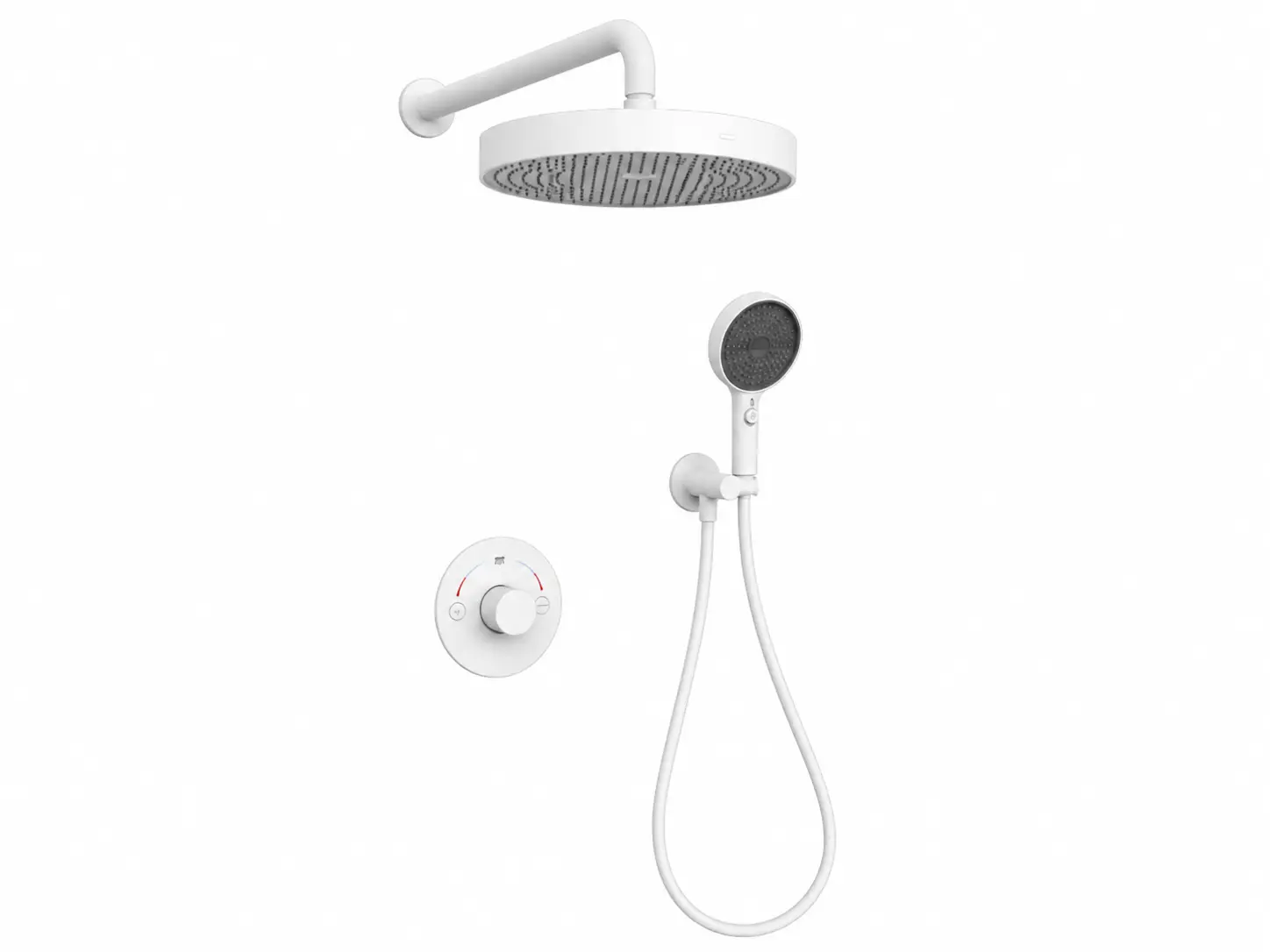 Brushed Gold Concealed Shower Sets