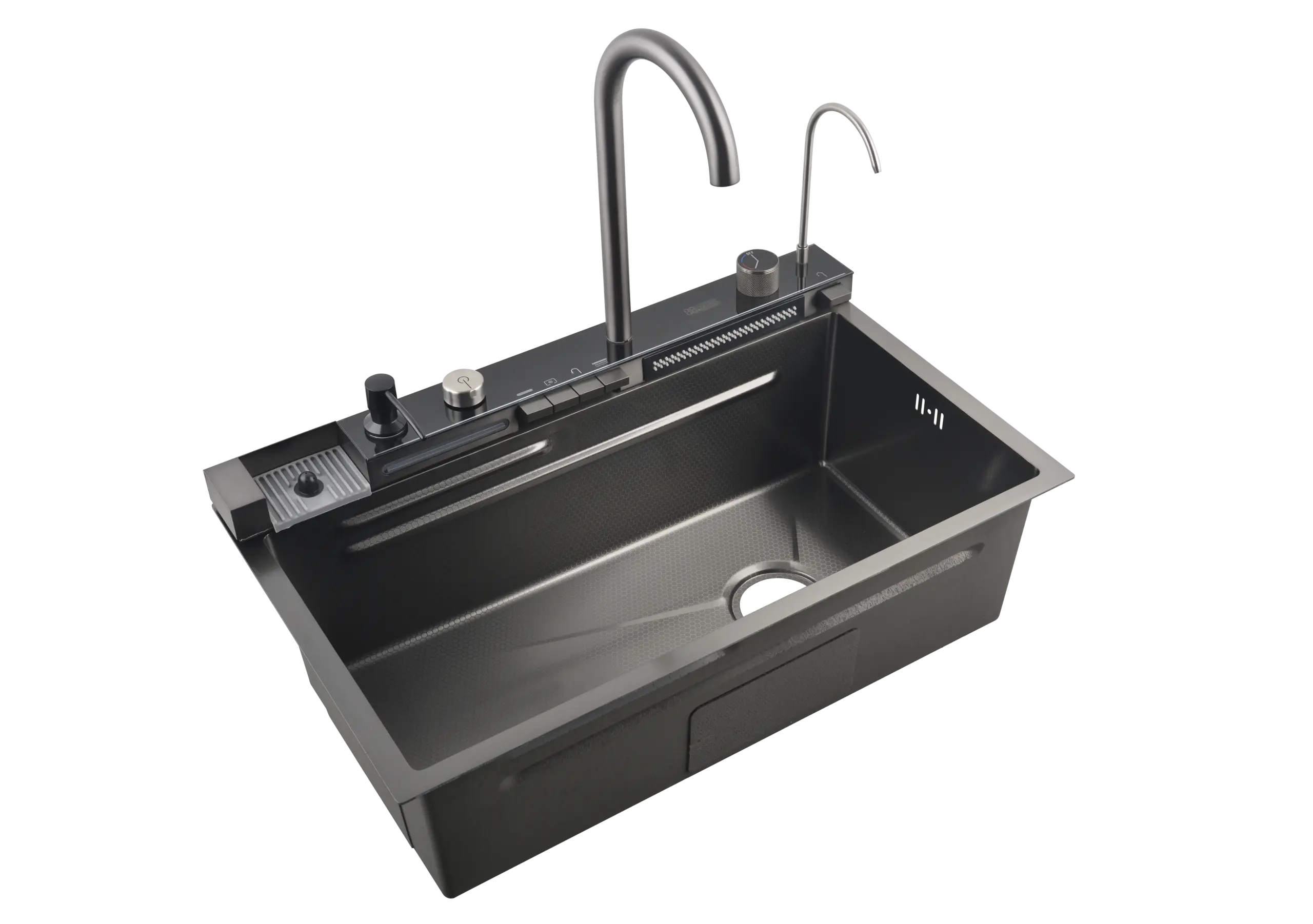 Black Single Bowl Stainless Steel Sinks