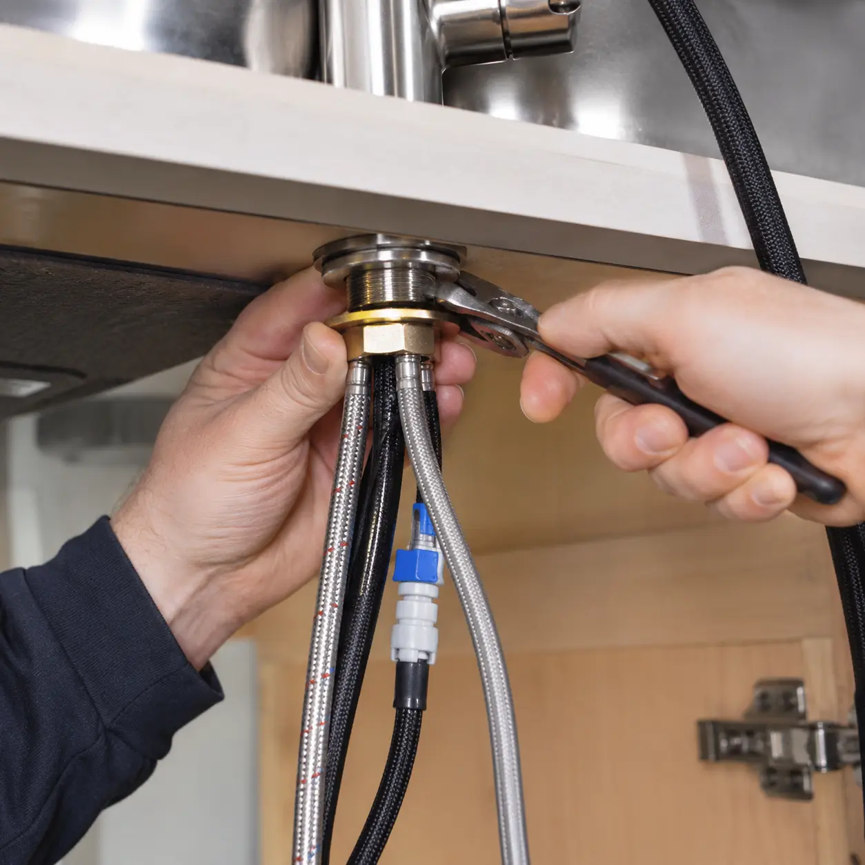 Faucet Installation Schematic