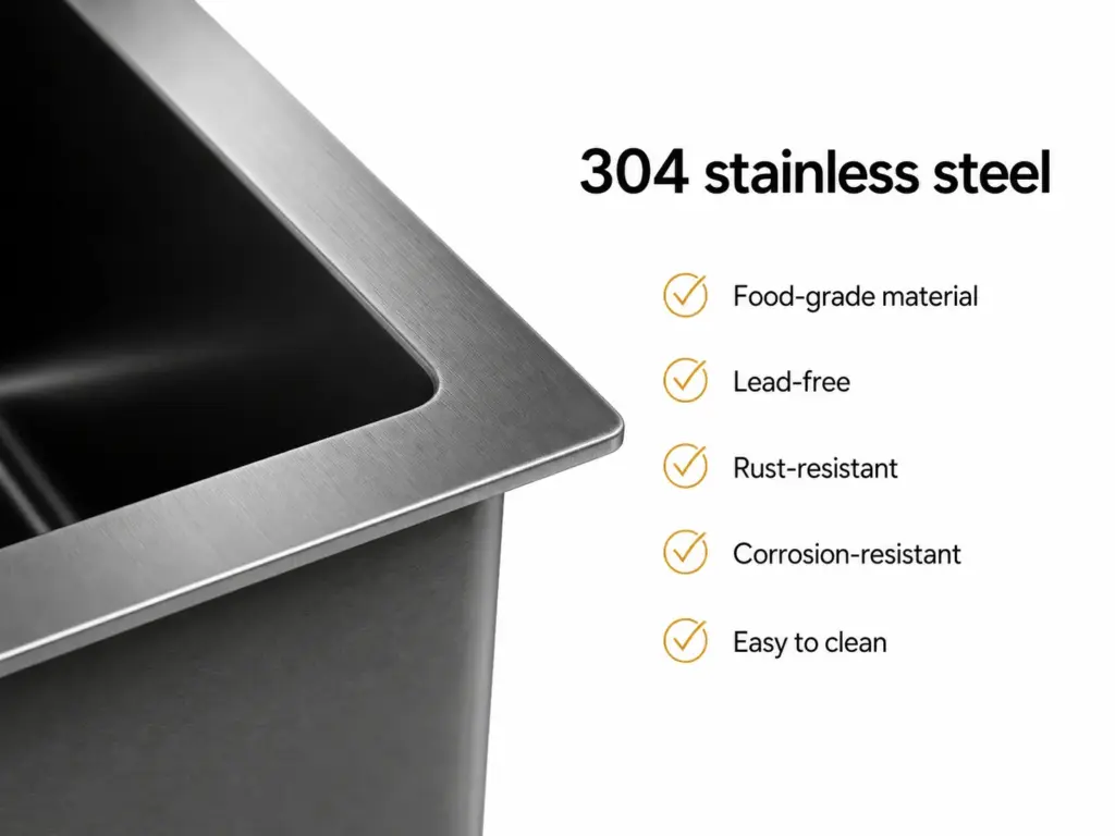 kitchen sink material grade matrix