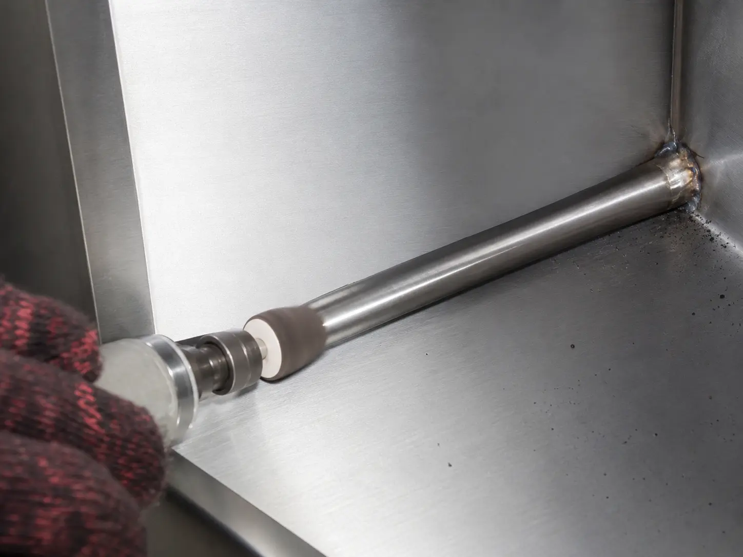 R angle Polishing