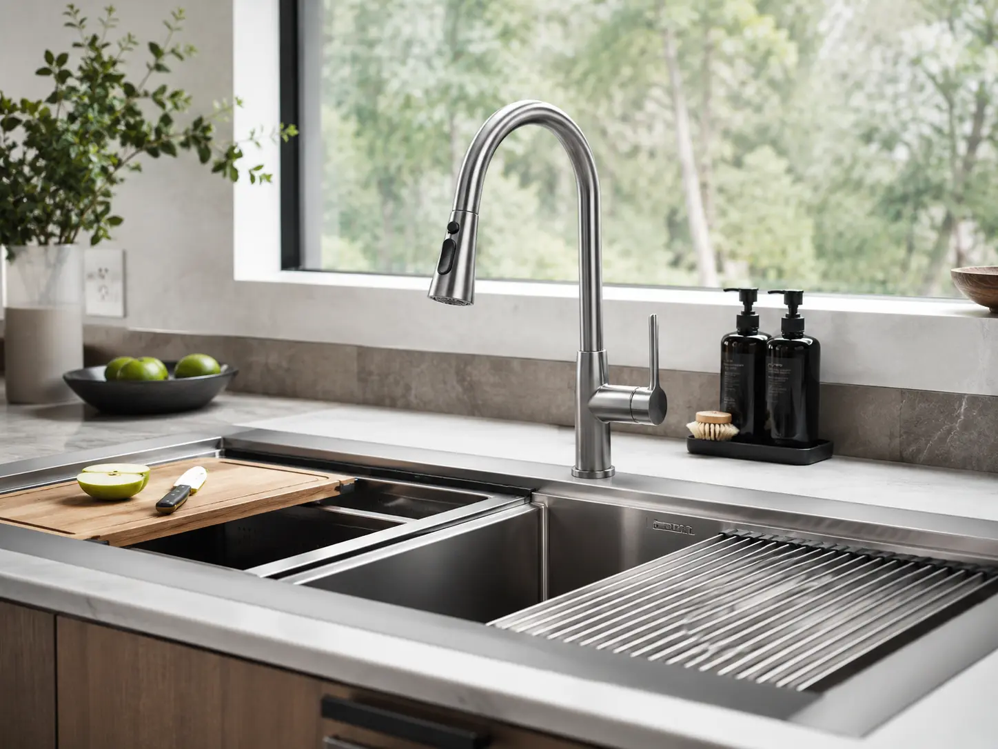 Large Workstation Sinks