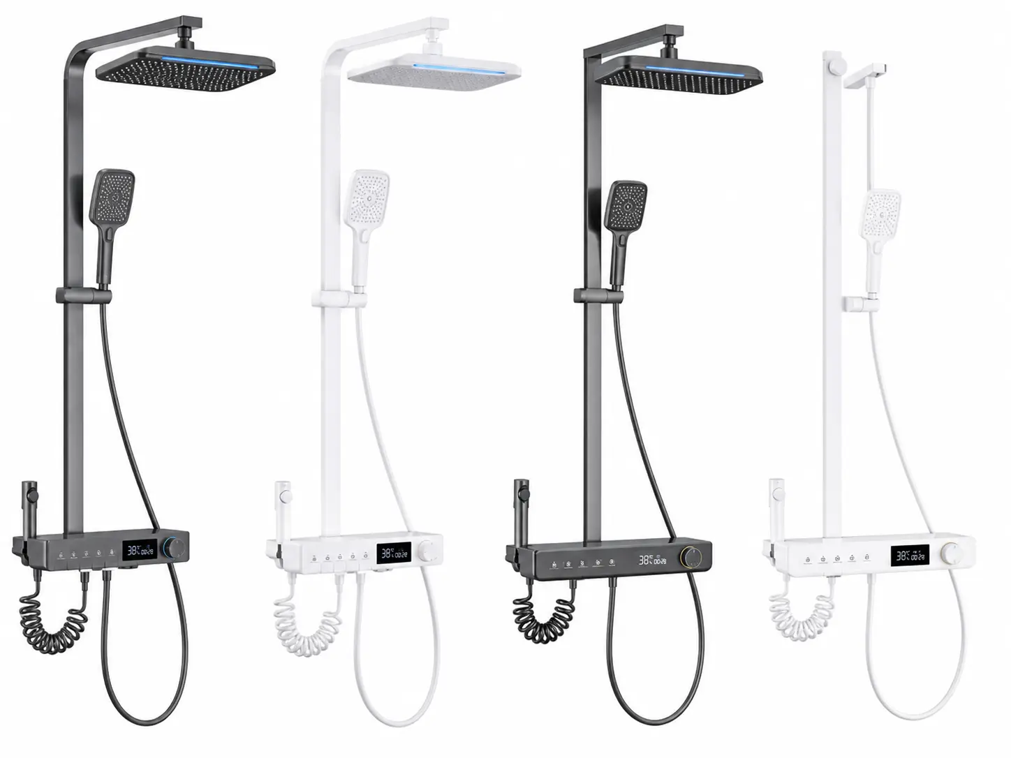 أطقم دش بشاشة LED