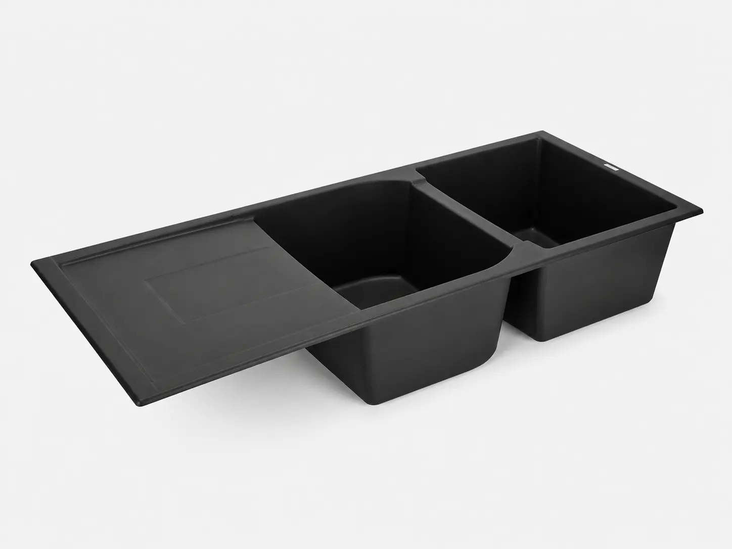 Double Bowl Drainboard Sink