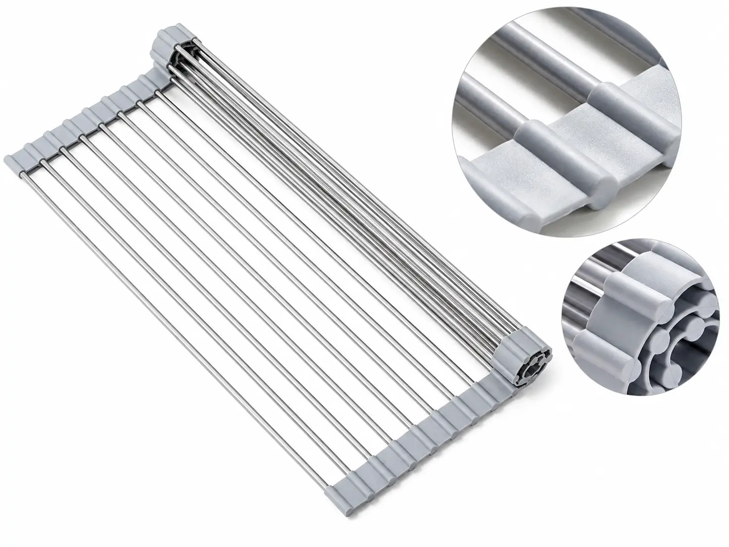Technical diagram of roll-up rack