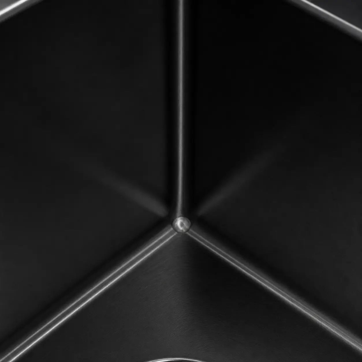 Nano Black Apron Front Sink Finish