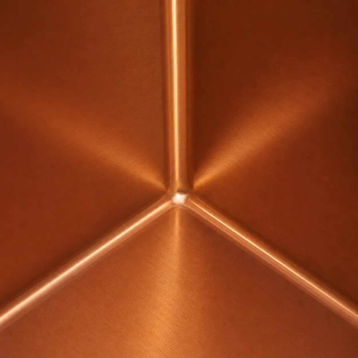 Rose Gold Farmhouse Sink Finish