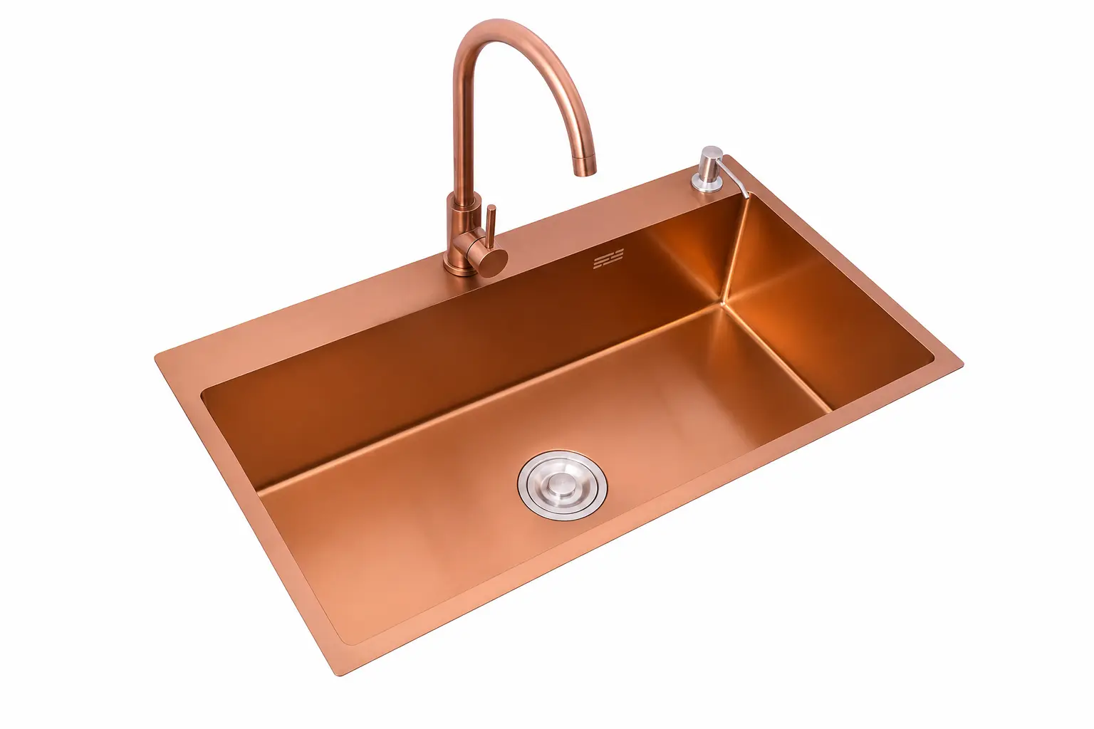 Rose Gold Sink Finish