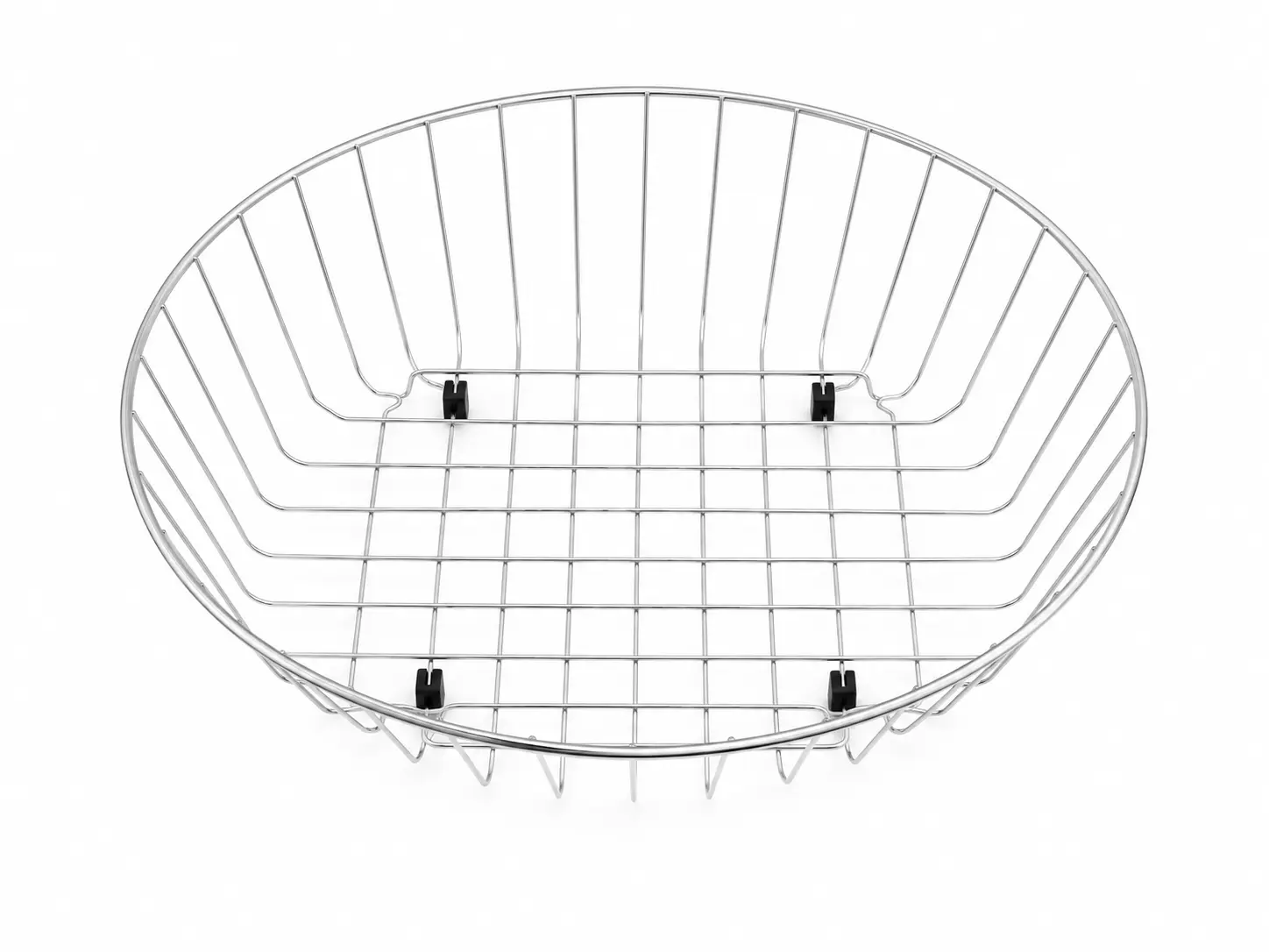 M-3716 Round Deep Stainless Steel Dish Rack 375