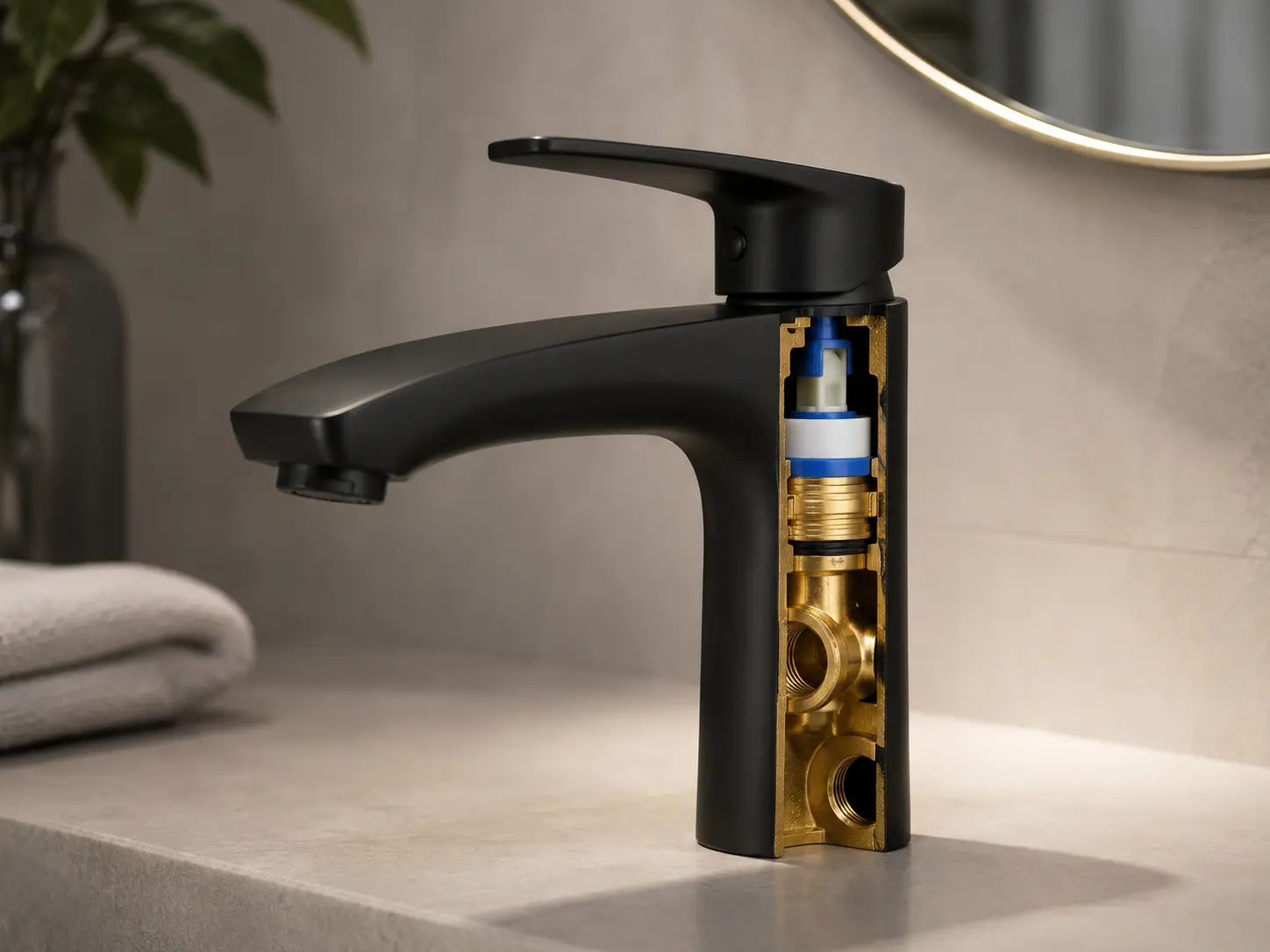 Premium brass material for OEM faucets