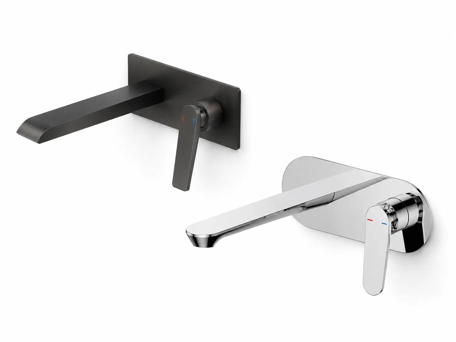 Square Concealed Basin Faucet