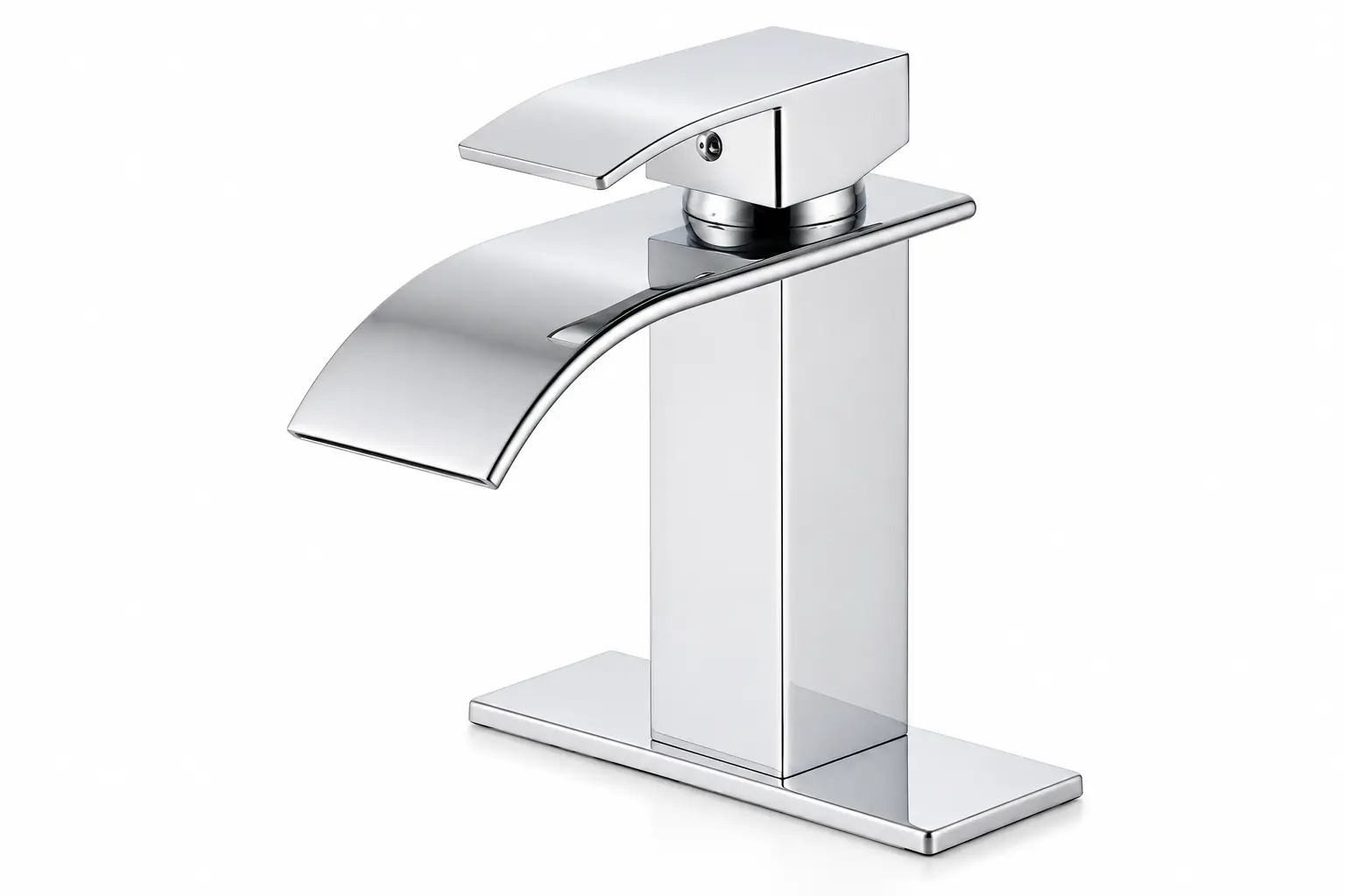 Waterfall Basin Faucet Chrome