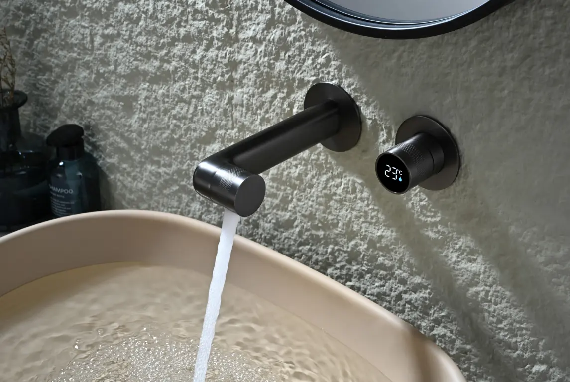 Concealed Basin Faucet Wall-Mounted Installation