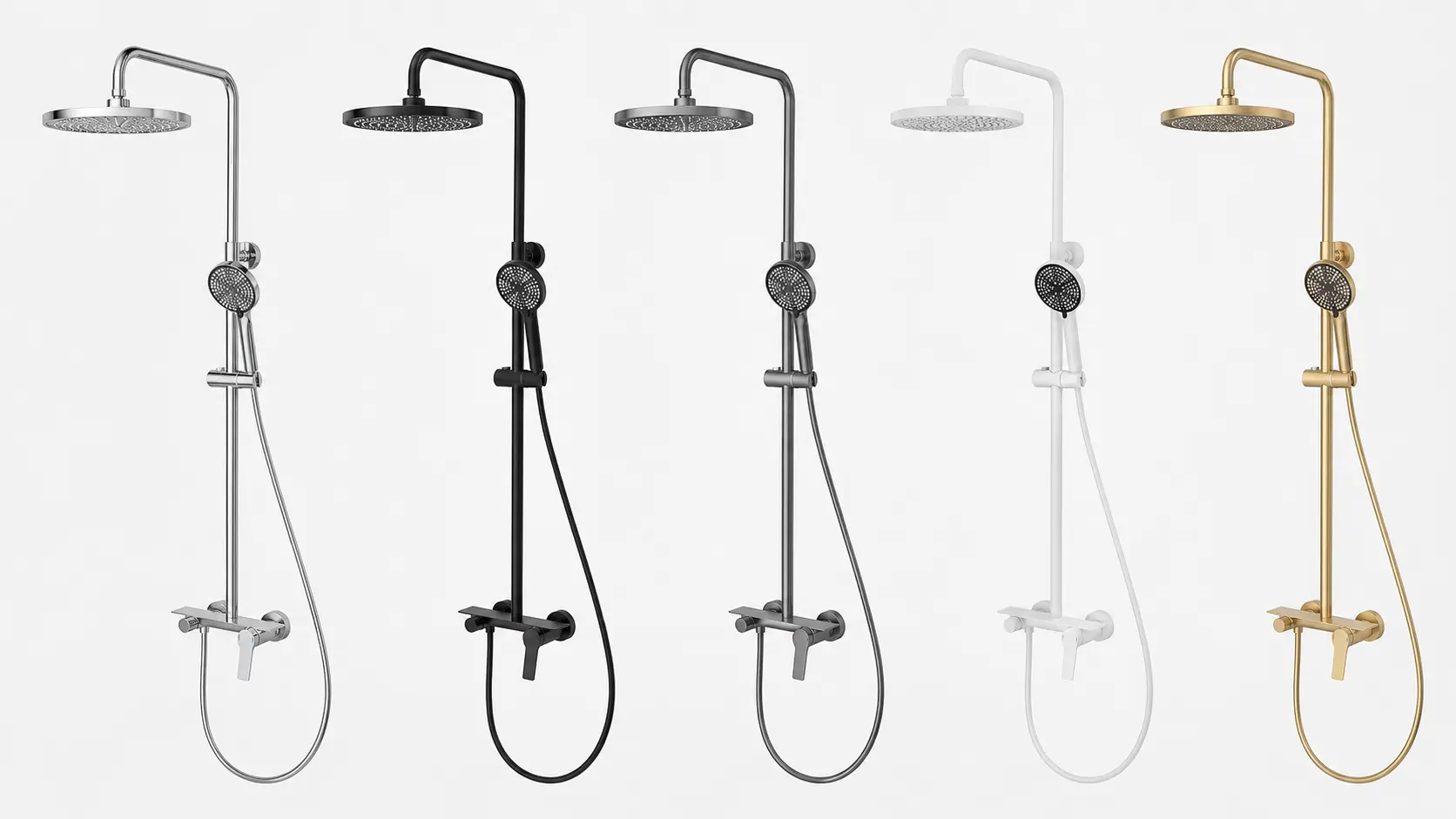 Shower Set Finishes