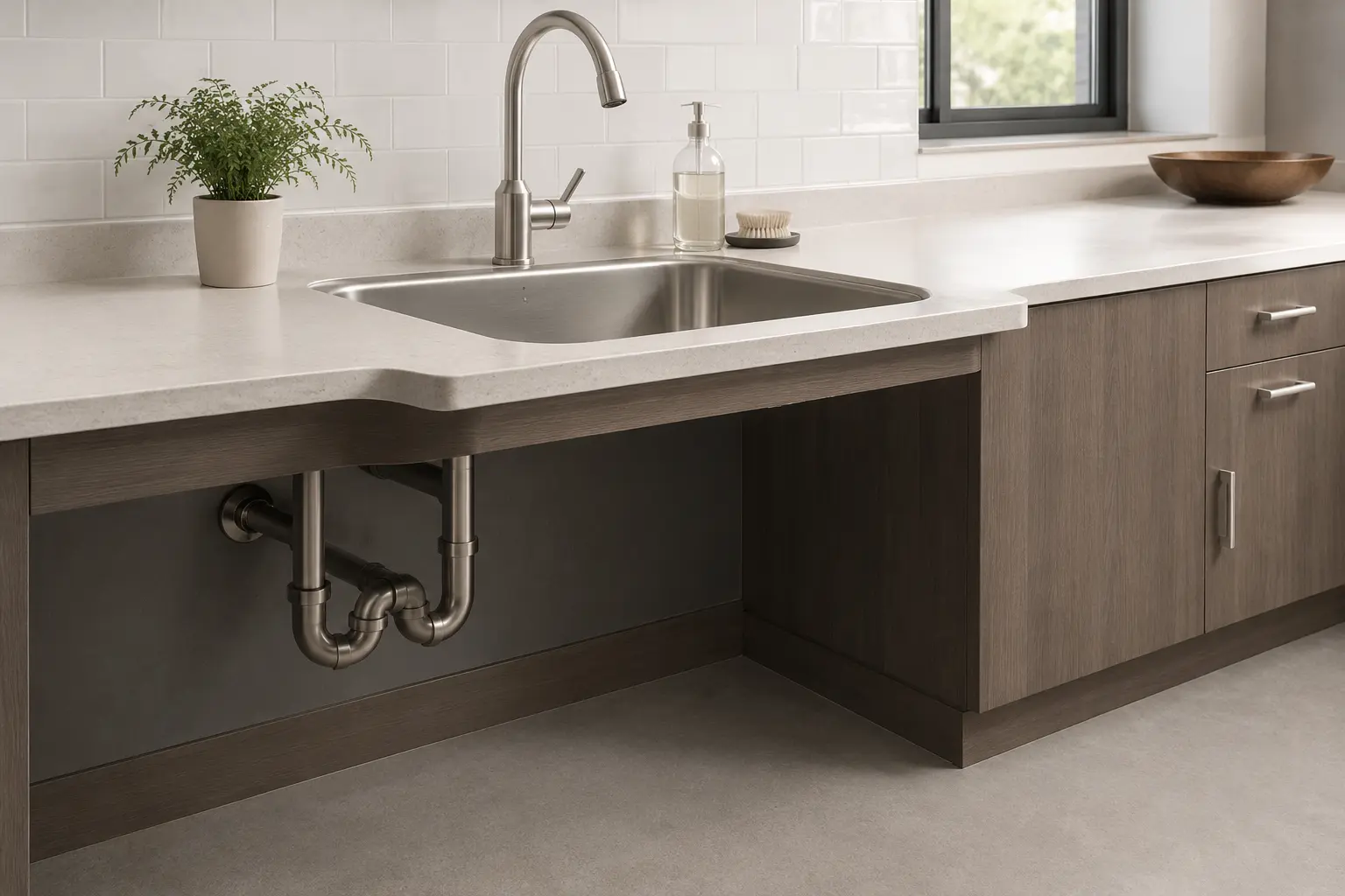 ADA Kitchen Sink Clearance Diagram