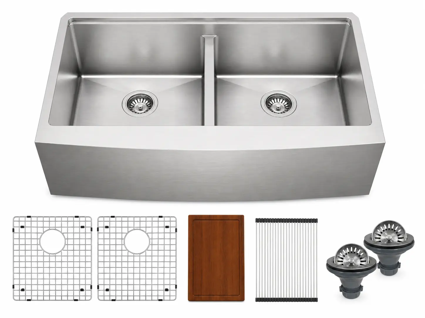 Workstation Farmhouse Sink