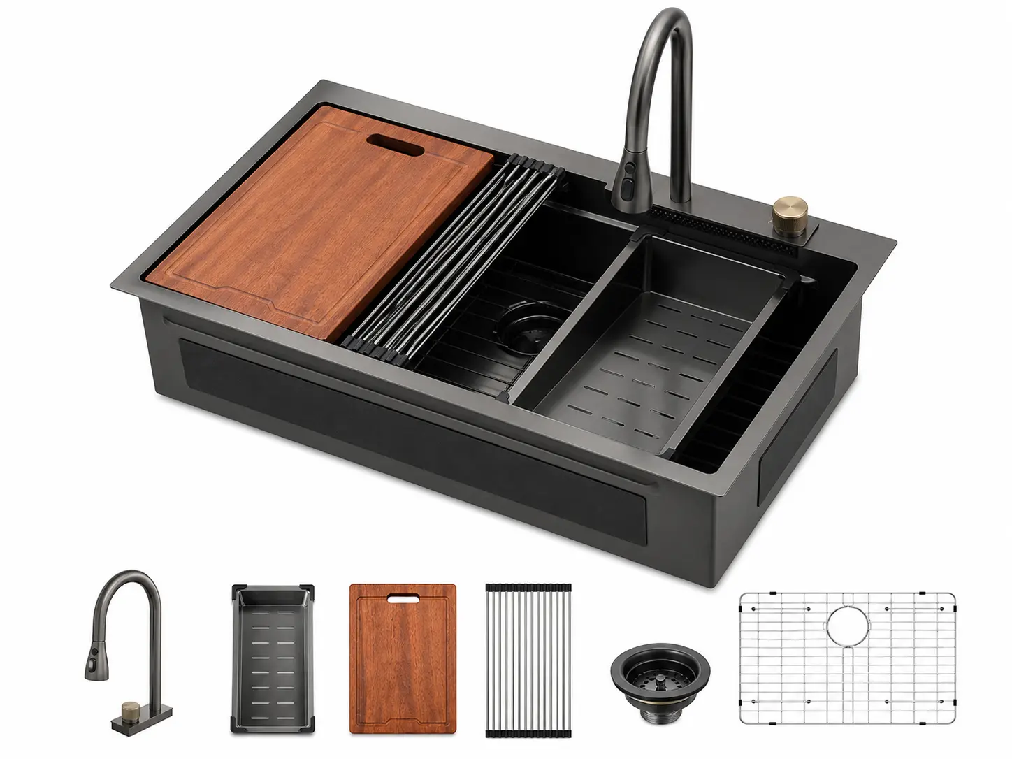 Workstation sink details overview for OEM sample approval