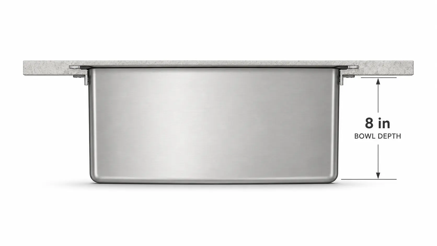 8 in kitchen sink