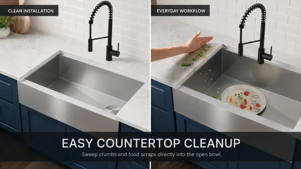 different farmhouse sink 2