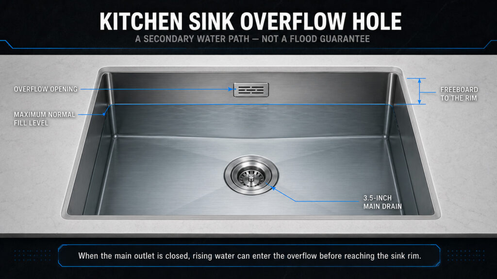 do kitchen sinks need an overflow hole 2