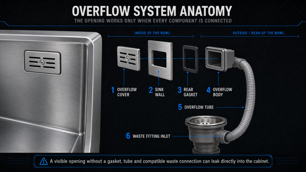 do kitchen sinks need an overflow hole 4