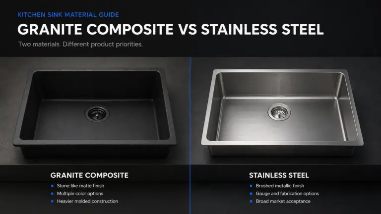 Granite Composite vs Stainless Steel Sinks: Which Is Better for Your Kitchen?