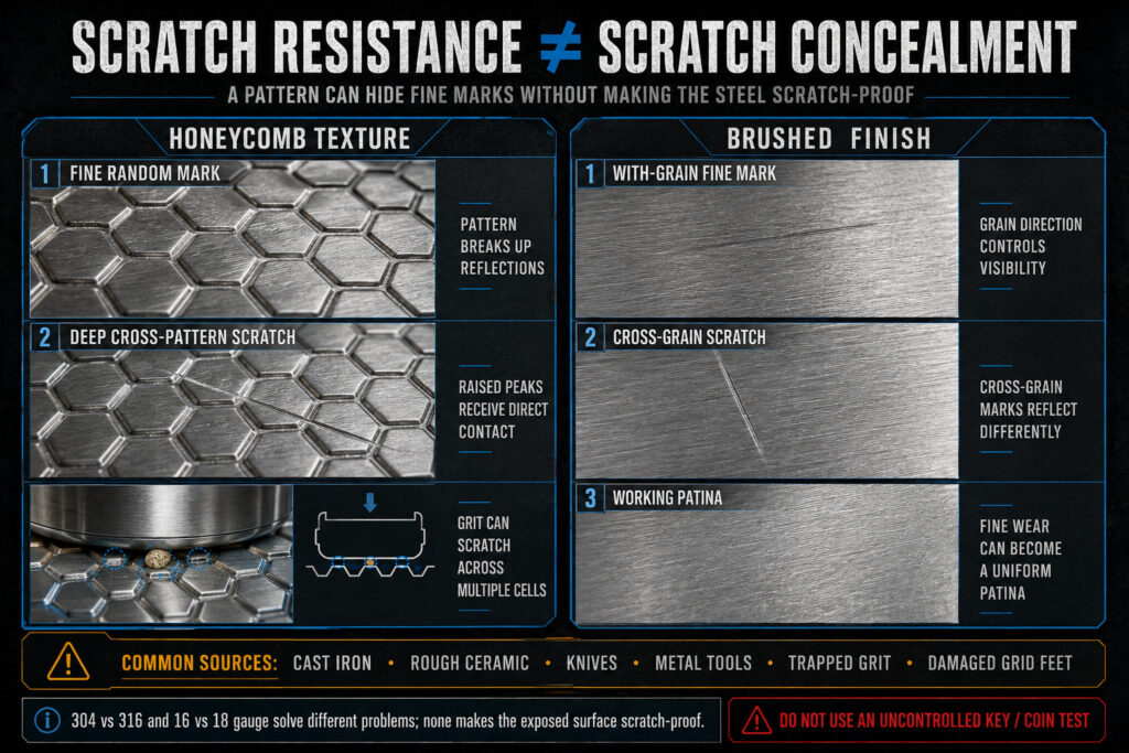 scratch resistance scratch concealment