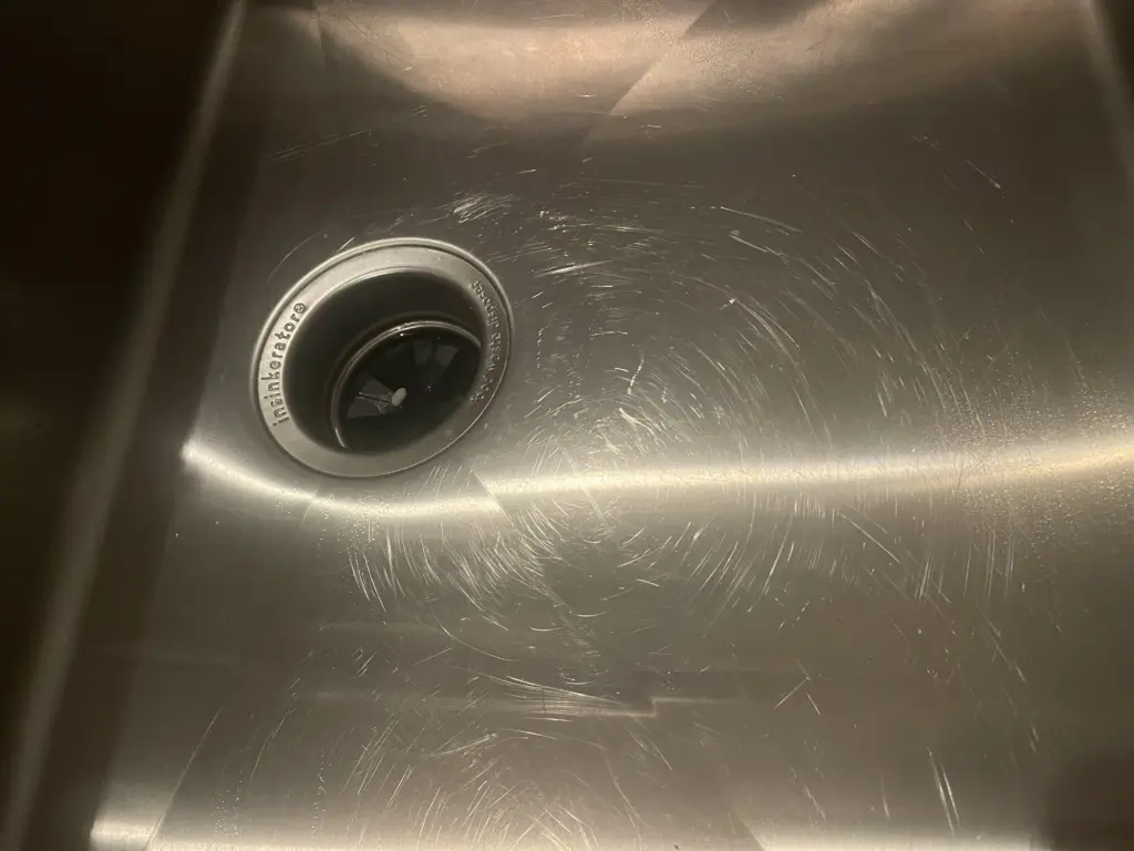 stainless steel sinks scratch