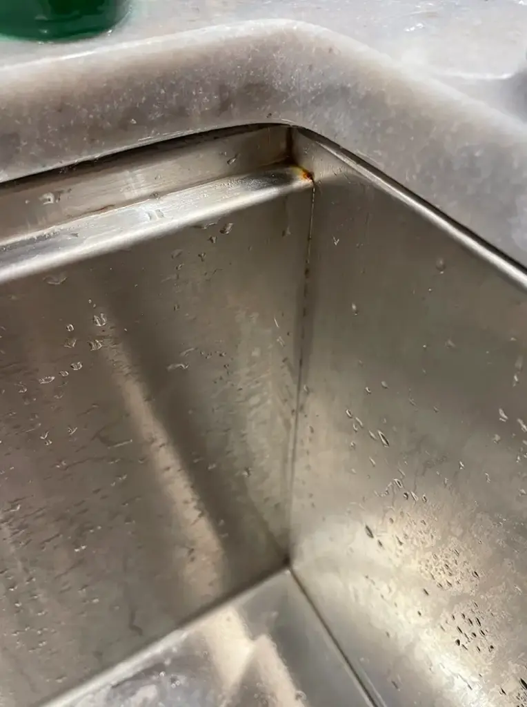 visible defect surface